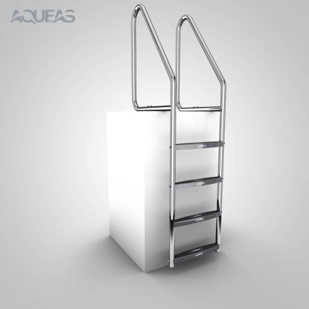 AQUEAS Pool Ladder AQ-LDR08, 4step, Fixed
