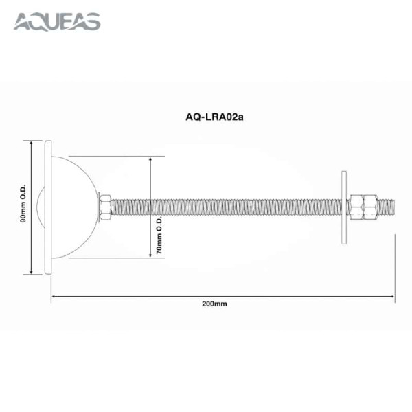 LANE ROPE ANCHOR, model AQ-LRA02 | AQUEAS